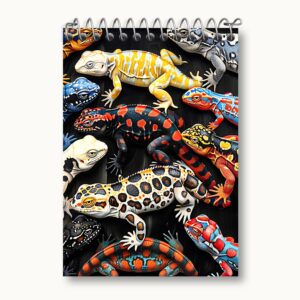 دفتر یادداشت مارمولک (Zentangle)