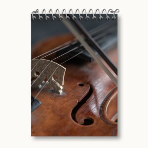 دفتر یادداشت ویولن (Violin)