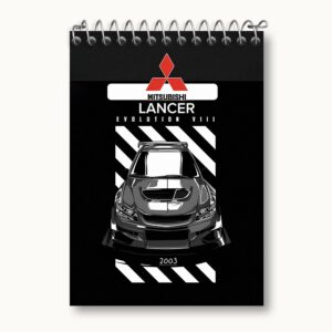 دفتر یادداشت ماشین اسپرت (Mitsubishi)