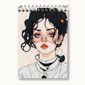 دفتر یادداشت دخترانه فانتزی