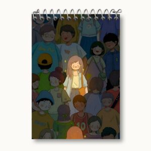 دفتر یادداشت دخترانه فانتزی