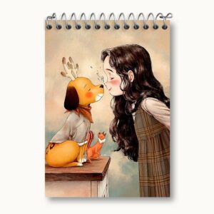 دفتر یادداشت دخترانه فانتزی