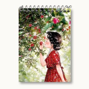دفتر یادداشت دخترانه فانتزی