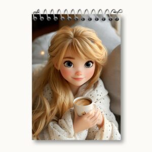 دفتر یادداشت دخترانه فانتزی