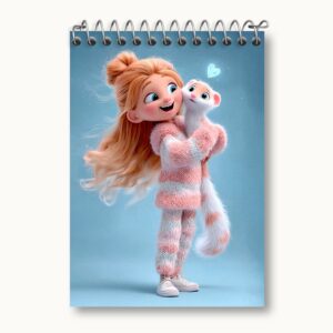 دفتر یادداشت دخترانه فانتزی