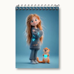 دفتر یادداشت دخترانه فانتزی