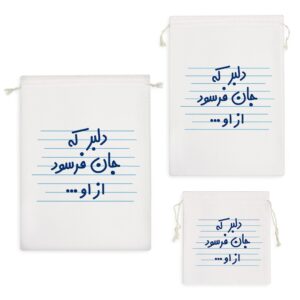 کیسه نظم دهنده دلبر که جان فرسود از او ...