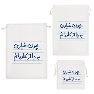 کیسه نظم دهنده چون غباری به جا از کاروانم