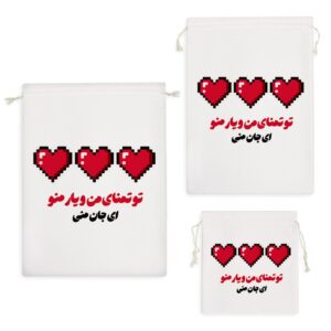 کیسه نظم دهنده تو تمنای من و یار من و جان منی
