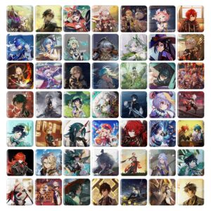 پیکسل مربعی بازی گنشین ایمپکت Genshin Impact