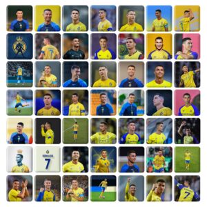 پیکسل مربعی کریستیانو رونالدو