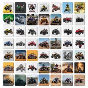 پیکسل مربعی موتور چهار چرخ