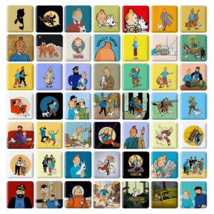 پیکسل مربعی تن تن (Tintin)