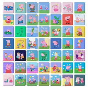 مگنت مربعی پپا پیگ (Peppa Pig)