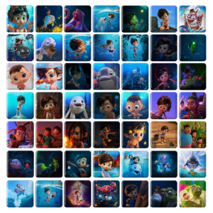 مگنت مربعی پسر دلفینی