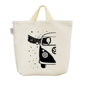 ساک خرید پارچه ای دخترانه
