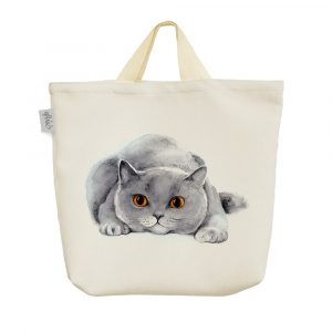 ساک خرید پارچه ای گربه (Cat)