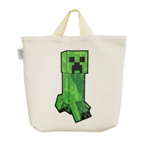 ساک خرید پارچه ای بازی ماینکرافت (Minecraft)