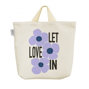 ساک خرید پارچه ای Let Love In