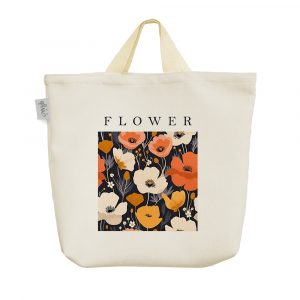 ساک خرید پارچه ای گل گلی