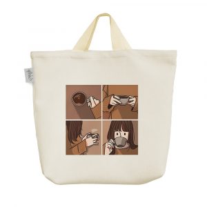 ساک خرید پارچه ای قهوه (Coffee)