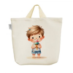 ساک خرید پارچه ای پسر کیوت