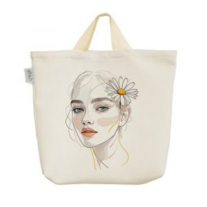 ساک خرید پارچه ای دخترانه
