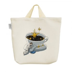 ساک خرید پارچه ای فنجان آسمان شب