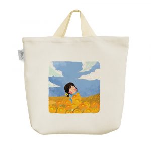 ساک خرید پارچه ای دخترانه