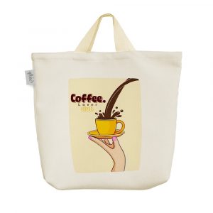 ساک خرید پارچه ای قهوه (Coffee)