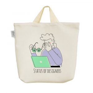 ساک خرید پارچه ای Status Of Designers
