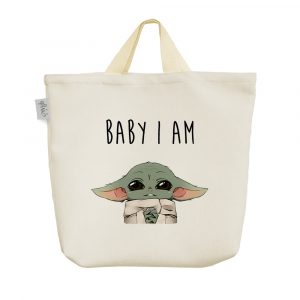 ساک خرید پارچه ای بیبی یودا (Baby Yoda)
