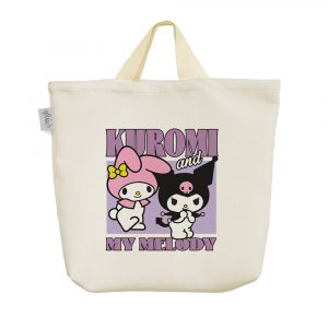 ساک خرید پارچه ای کرومی و ملودی (Kuromi And Melody)