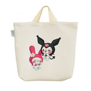 ساک خرید پارچه ای کرومی و ملودی (Kuromi And Melody)