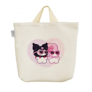 ساک خرید پارچه ای کرومی و ملودی (Kuromi And Melody)