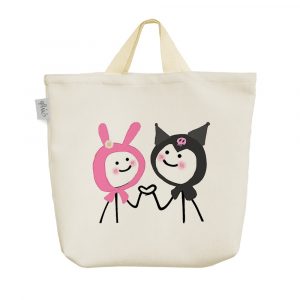ساک خرید پارچه ای کرومی و ملودی (Kuromi And Melody)