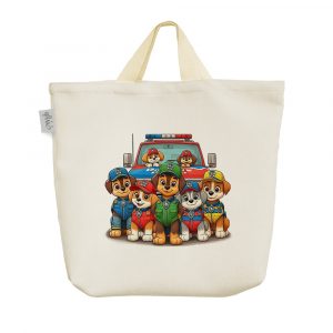 ساک خرید پارچه ای سگ های نگهبان (Paw Patrol)