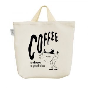 ساک خرید پارچه ای قهوه (Coffee)