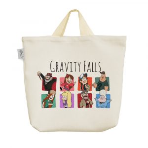 ساک خرید پارچه ای انیمیشن آبشار جاذبه (Gravity Falls)