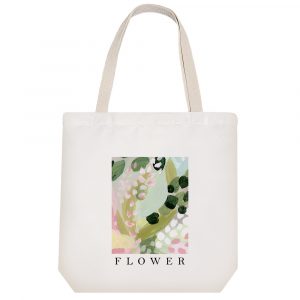 توت بگ پارچه ای گل مینیمال
