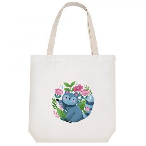توت بگ پارچه ای راکون بامزه