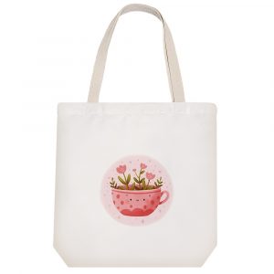 توت بگ پارچه ای فنجان گل