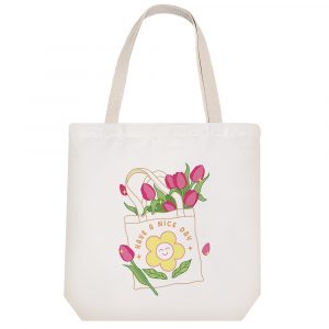 توت بگ پارچه ای کیف گل