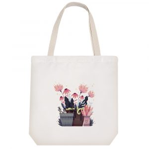 توت بگ پارچه ای گل و گیاه