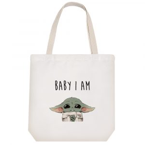 توت بگ پارچه ای بیبی یودا (Baby Yoda)