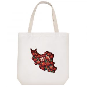 توت بگ پارچه ای نقشه ایران (Iran)