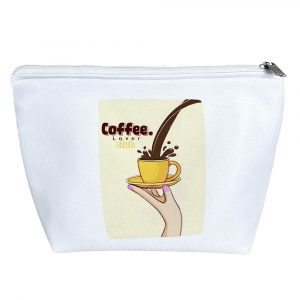 کیف لوازم آرایش قهوه (Coffee)