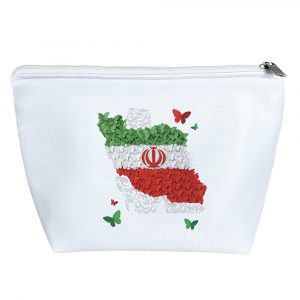 کیف لوازم آرایش نقشه ایران (Iran)
