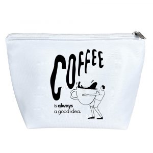 کیف لوازم آرایش قهوه (Coffee)
